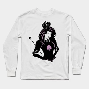 Queen of Spades Long Sleeve T-Shirt